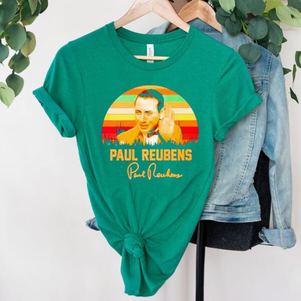 Paul Reubens Vintage Signature Shirt