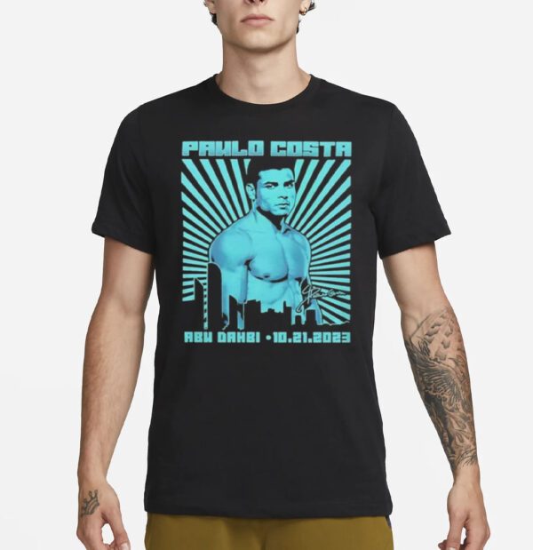 Paulo Costa Merch Paulo Costa Event Shirt