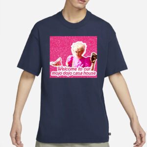 Pink Barbie Movie Mojo Dojo Casa House t-shirt