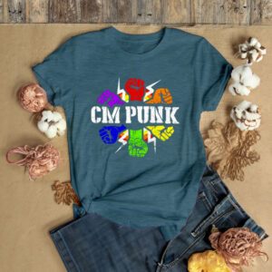 Professional Wrestler CM Punk Pride shirt