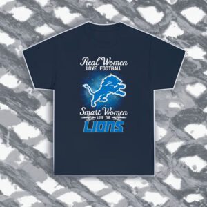 Real Women Love Football Smart Women Love The Detroit Lions 2023 shirts