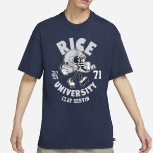 Rice Owls Clay Servin 2023 NCAA Football t-shirt