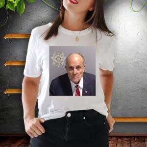 Rudy Giuliani Booking Photo Shirt