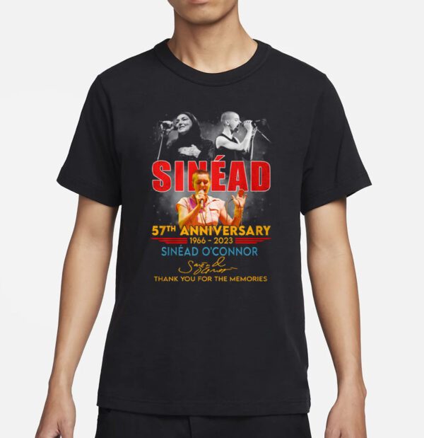 Sinéad O’Connor 57th Anniversary 1996 2023 Memories Shirts