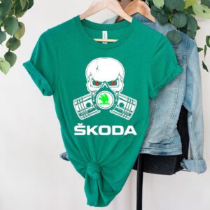 Skoda skull shirt