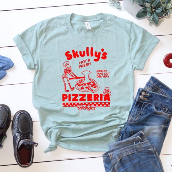 Skully’s Pizzeria Halloween shirts