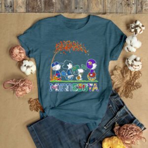 Snoopy and his friends Minnesota team sports 2023 shirts