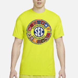 Southeastern Conference Sec Football All team Logo 2023 2024 shirt