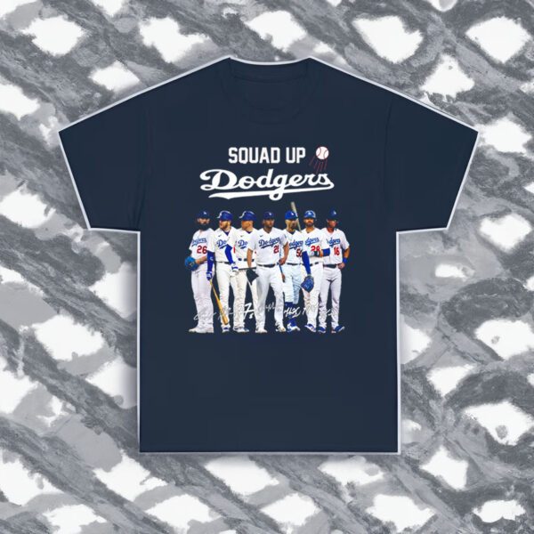 Squad Up Dodgers Signature Shirts