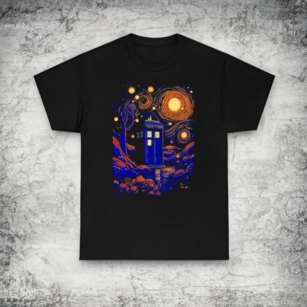 Starry Tardis shirt