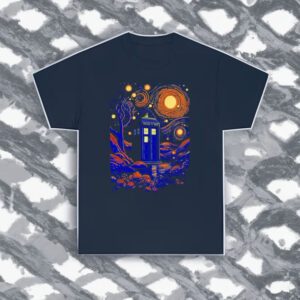 Starry Tardis shirts