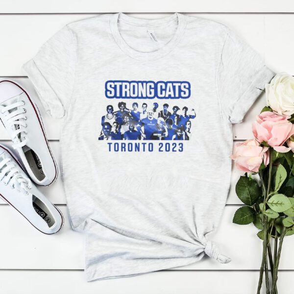 Strong Cats Toronto 2023 Head Strength Coach Brady Welsh And Reed Sheppard Shirt