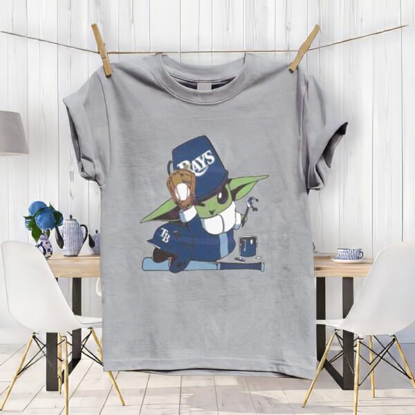 Tampa Bay Rays Baby Yoda Mlb Team 2023 t-Shirt