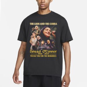 The Lion And The Cobra Sinéad O’Connor 1996 2023 Memories T Shirts