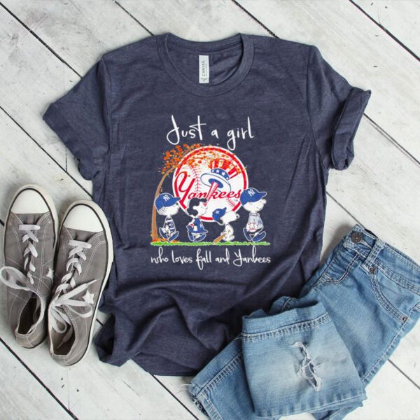 The Peanut Just A Girl Who Loves Fall And Yankees Shirt