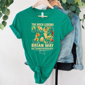 The Rock Legend 73 Brian May 60th Anniversary Shirt