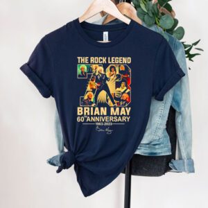 The Rock Legend 73 Brian May 60th Anniversary Shirts