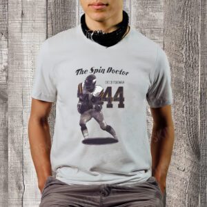 The Spin Doctor Chuck Foreman 44 T-ShirtS