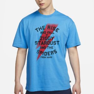 The rise and fall of ziggy stardust and the spiders from mars lightning bolt distressed Shirts