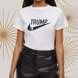 Trump Mugshot Nike Logo t-Shirt