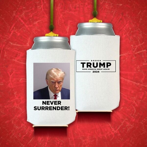 Trump Never Surrender Beverage Cooler Trump