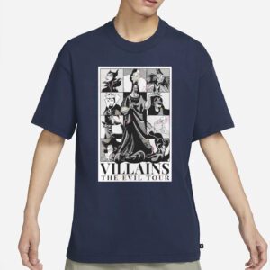 Villains The Evil Tour 2023 Shirts