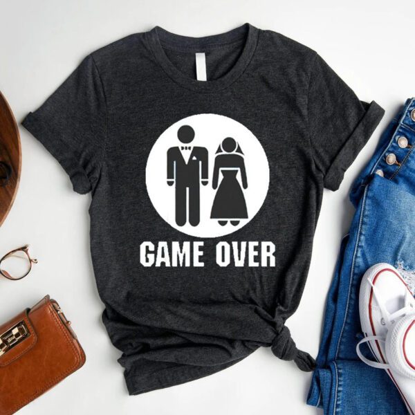 Wedding game over t-shirt