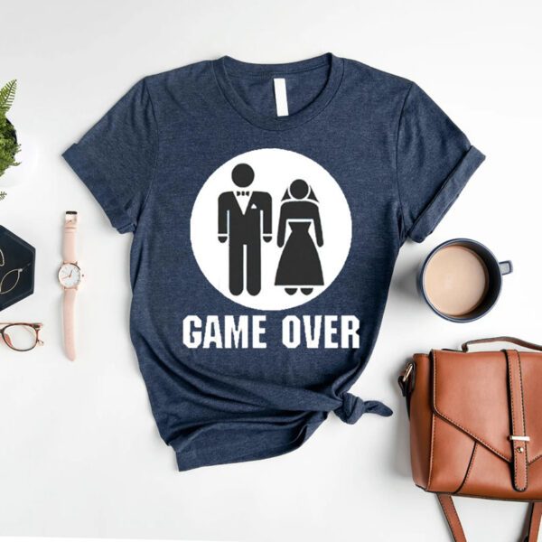 Wedding game over t-shirts