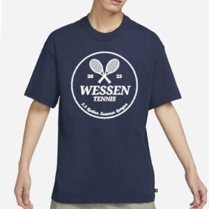 Wessen tennis 2.5 ladies summer league 2023 T shirt