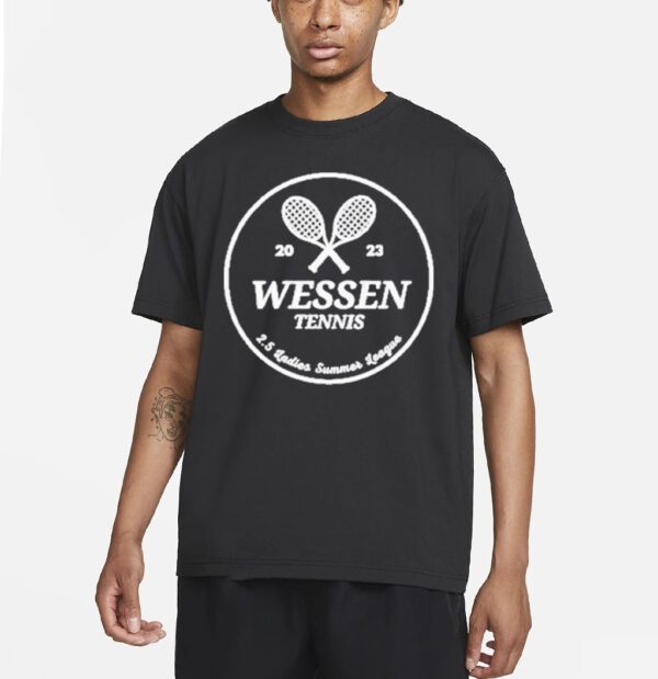 Wessen tennis 2.5 ladies summer league 2023 T shirts