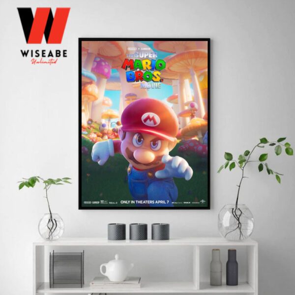 New The Super Mario Bros Movie 2023 Mario Poster - Wiseabe Apparels - Image 2