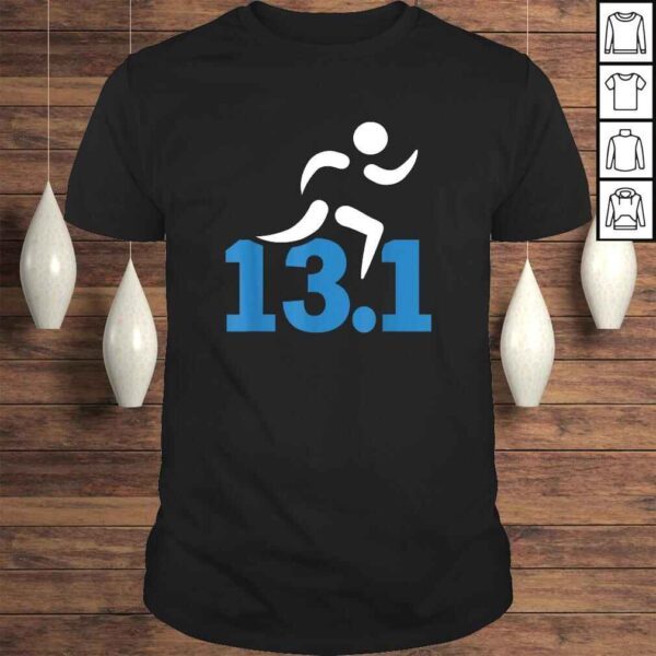 13.1 Miles Half marathon V-Neck T-Shirt