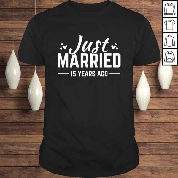 15th Wedding Anniversary 15 Years Of Marriage Matching TShirt