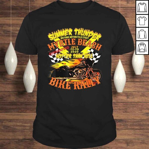 2020 Summer Thunder Hotter Than Hell Myrtle Beach Bike Rally Shirt