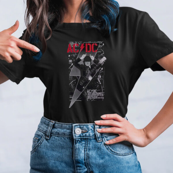 ACDC Angus Young PWR UP Band T-Shirt