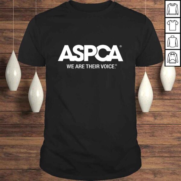 ASPCA We Are Their Voice Logo Shirt Heather