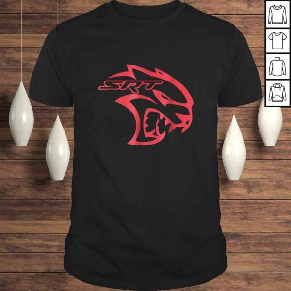 AWESOME SRT HELL CAT DODGE Shirt Red