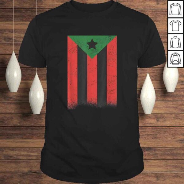 Afro Boricua Puerto Rico Africa Shirt