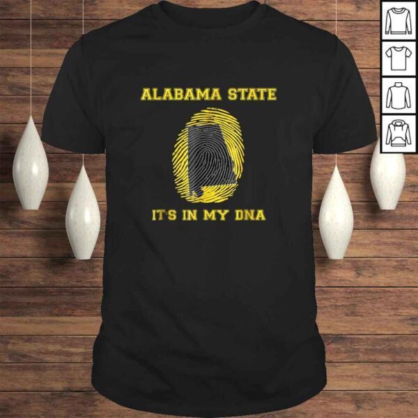 Alabama State Shirt- University Shirt DNA Colors