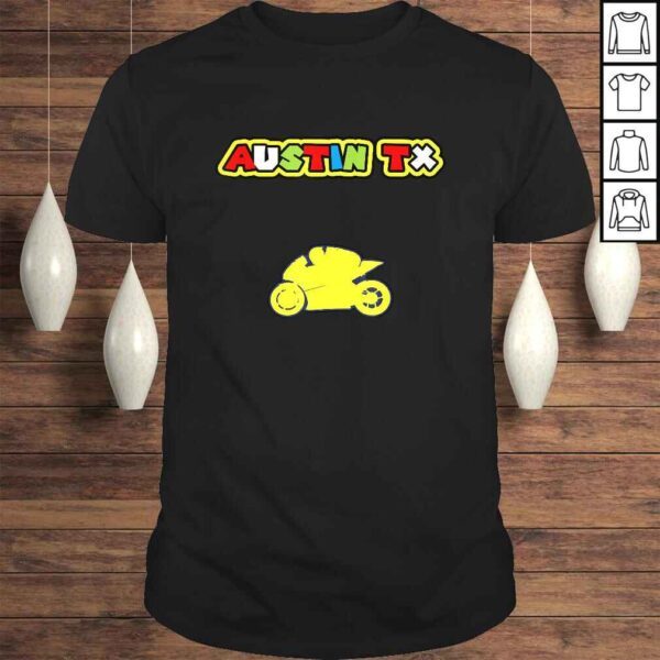 American Super Bike Shirt Moto GP Austin Texas Tee