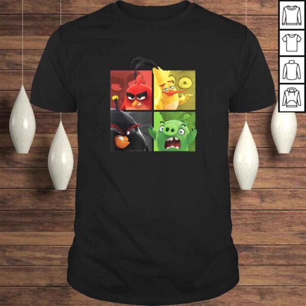 Angry Birds 2 Hero Colorblock Squares TShirt