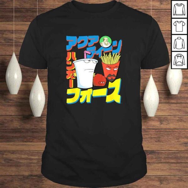 Aqua Teen Hunger Force Japanese Comic TShirt