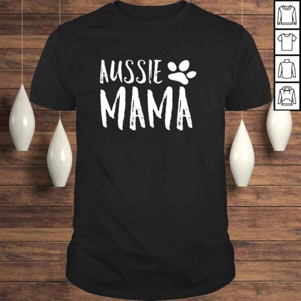 Australian Shepherd Mom Aussie Shepard Gifts Aussies Dog Pullover Hoodie