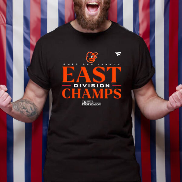 Baltimore Orioles AL East Division Champs 2023 Postseason T-Shirt