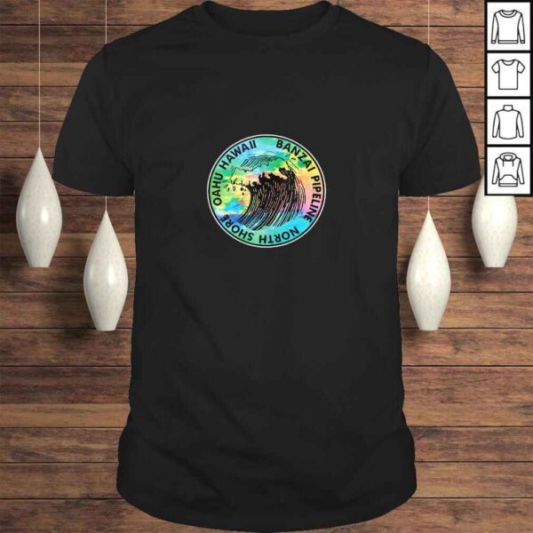 Banzai Pipeline Surfing North Shore Surf Oahu Hawaii Tee T-Shirt