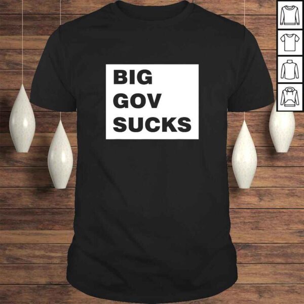 Big Gov Sucks LighV-Neck T-Shirt