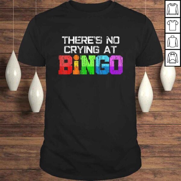 Bingo No Crying Bingo Player Casino Night Shirt