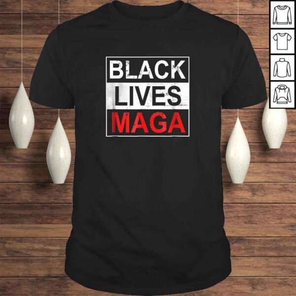 Black lives MAGA - Black republican conservatives Shirt