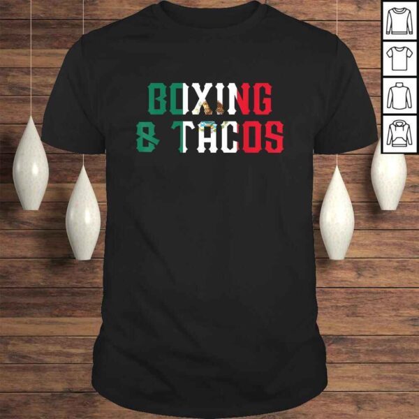 Boxing and Tacos Funny Mexico Shirt