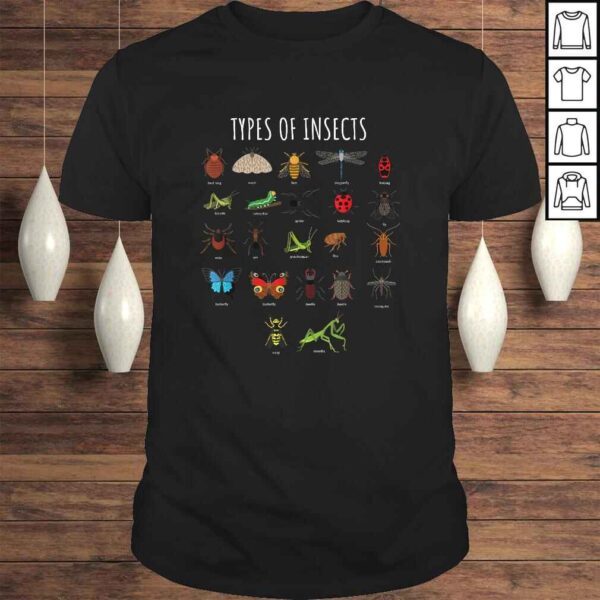 Bug Shirt - Bug Identification Types Of Insects Tee